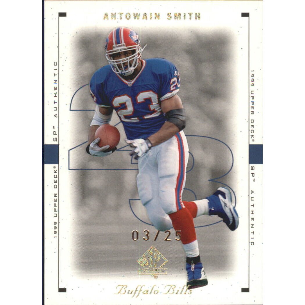 1999 SP Authentic Excitement Gold #9 Antowain Smith