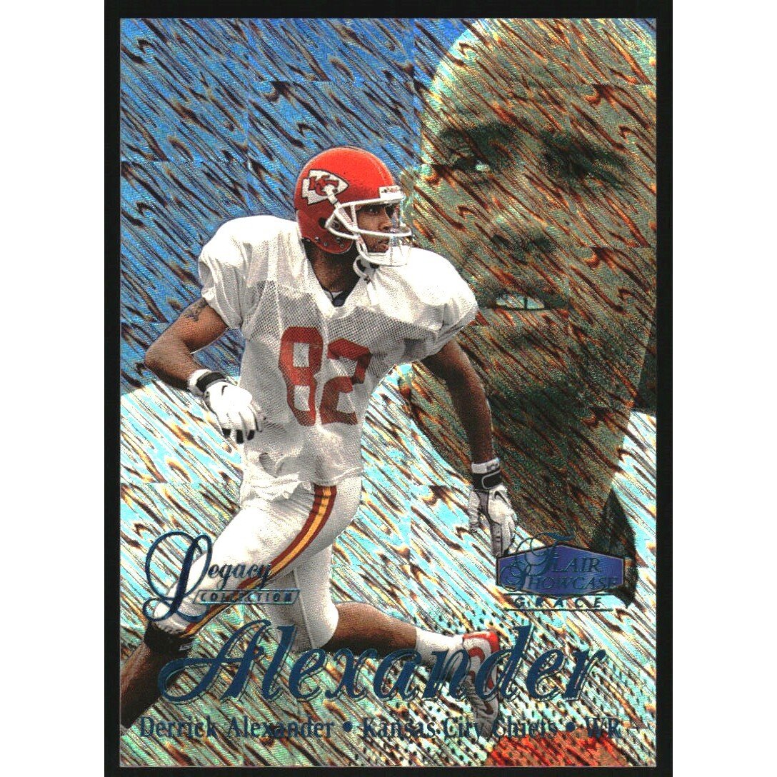1998 Flair Showcase Legacy Collection Row 1 #69 Derrick Alexander