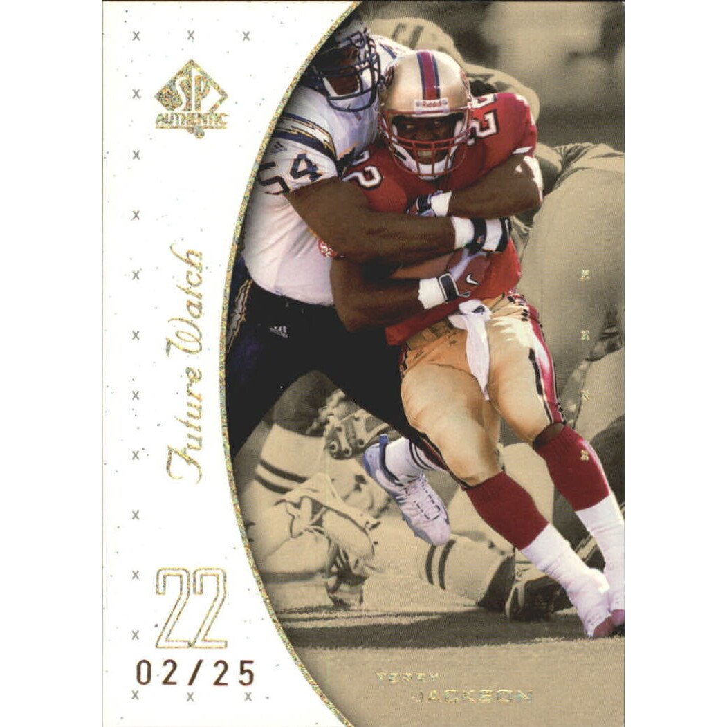 1999 SP Authentic Excitement Gold #129 Terry Jackson