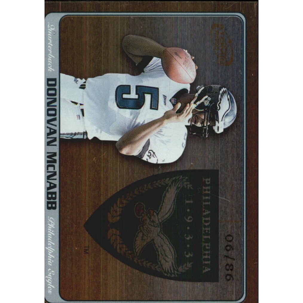 2001 Pacific Prism Atomic Strategic Arms #9 Donovan McNabb
