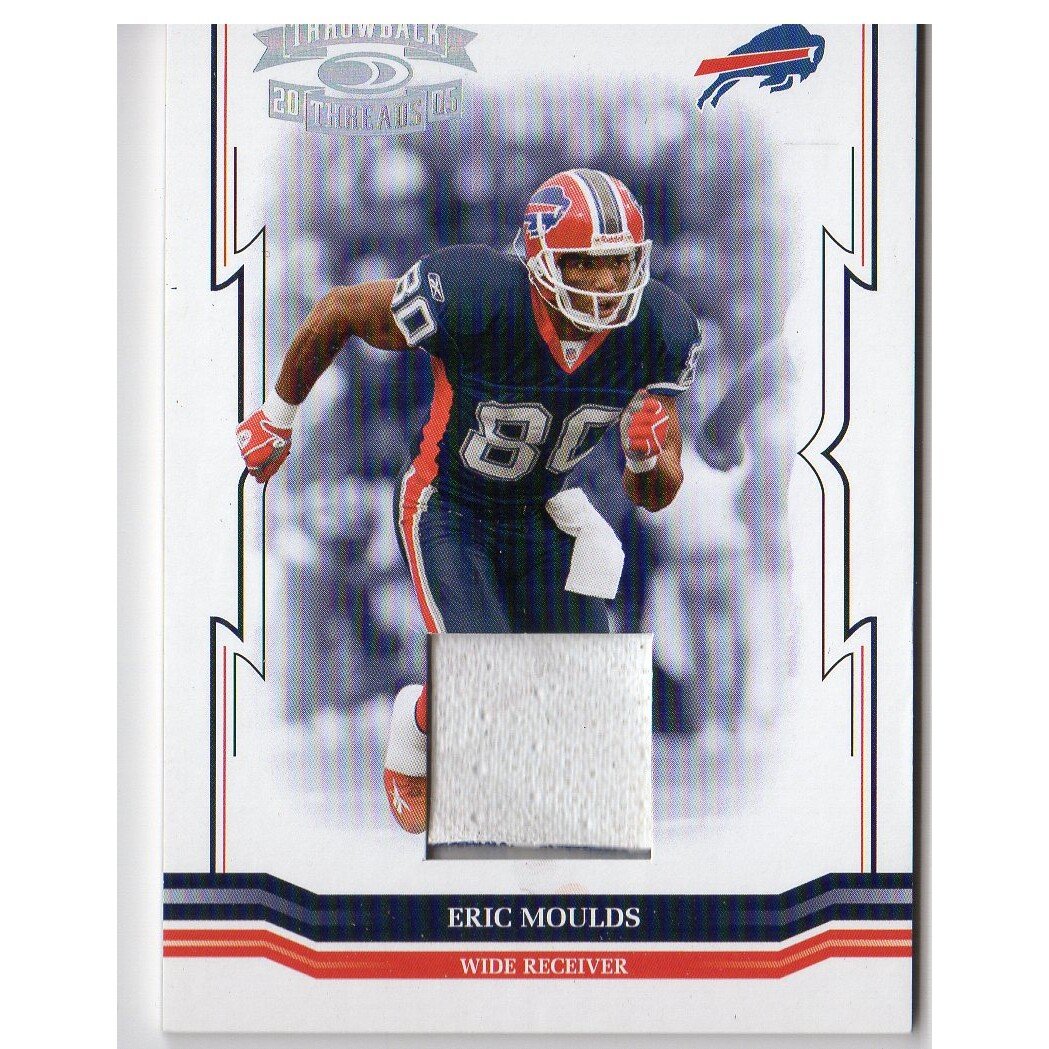 2005 Throwback Threads Jerseys Prime #15 Eric Moulds