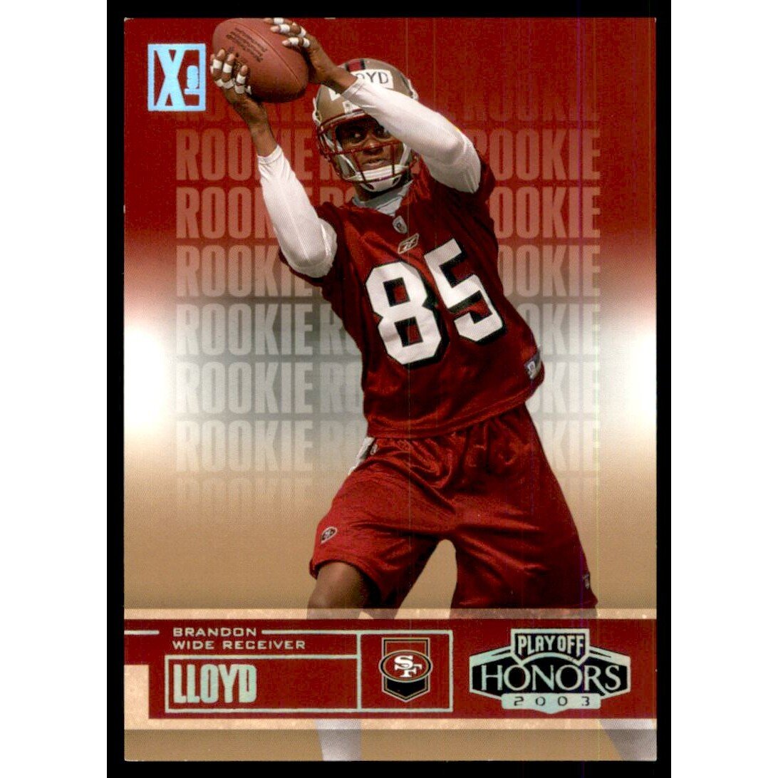 2003 Playoff Honors X's #120 Brandon Lloyd