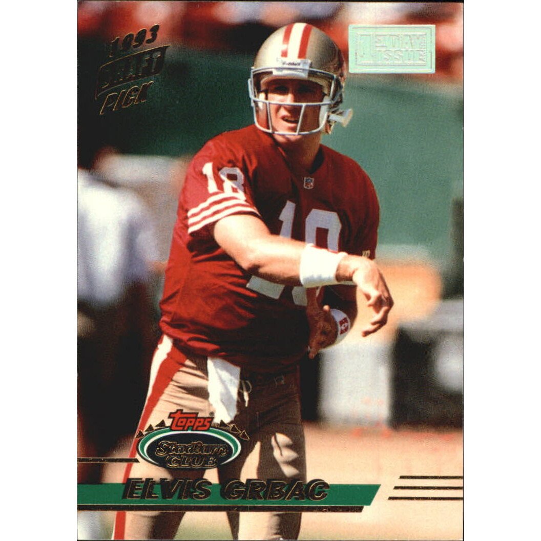 1993 Stadium Club First Day #519 Elvis Grbac