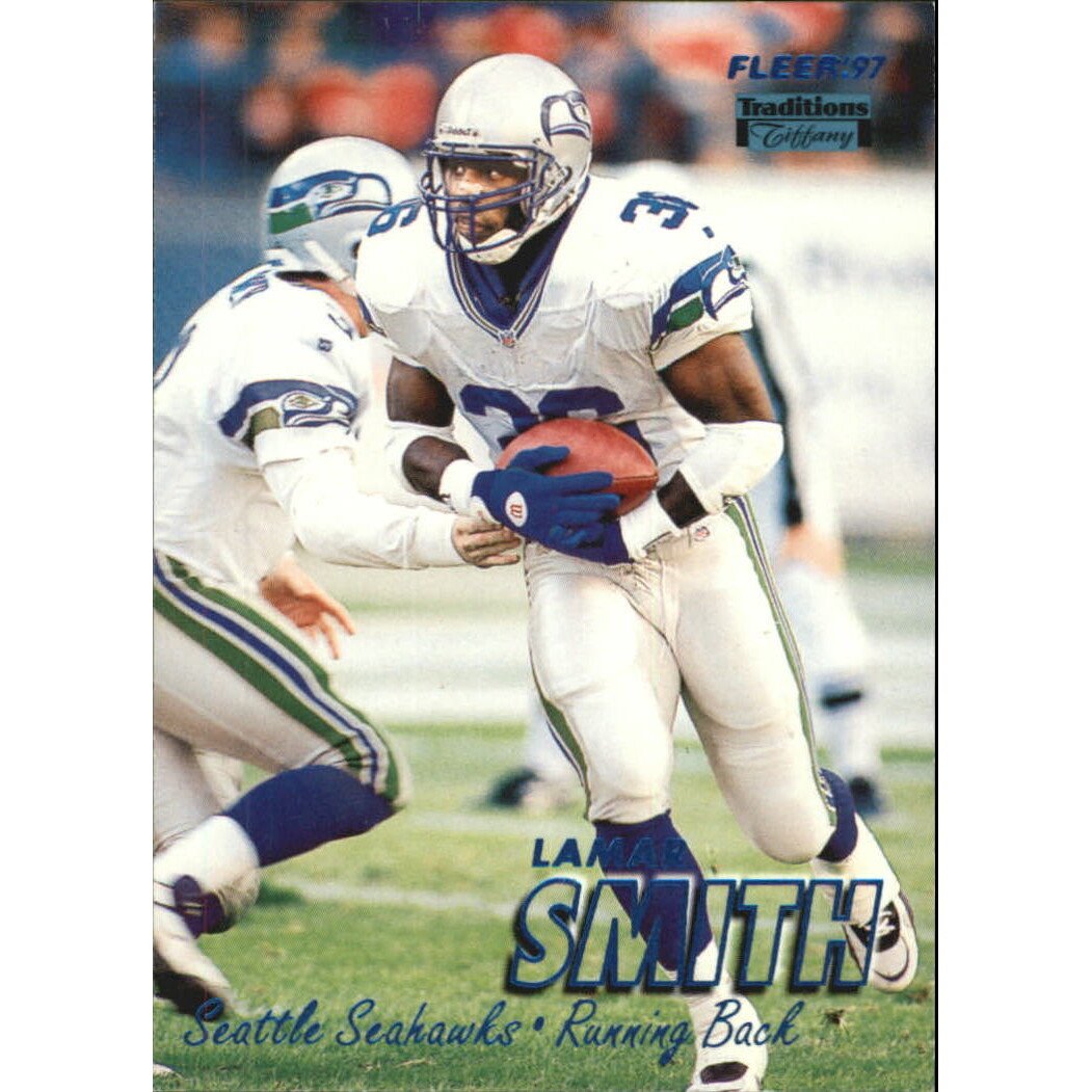 1997 Fleer Tiffany Blue #179 Lamar Smith