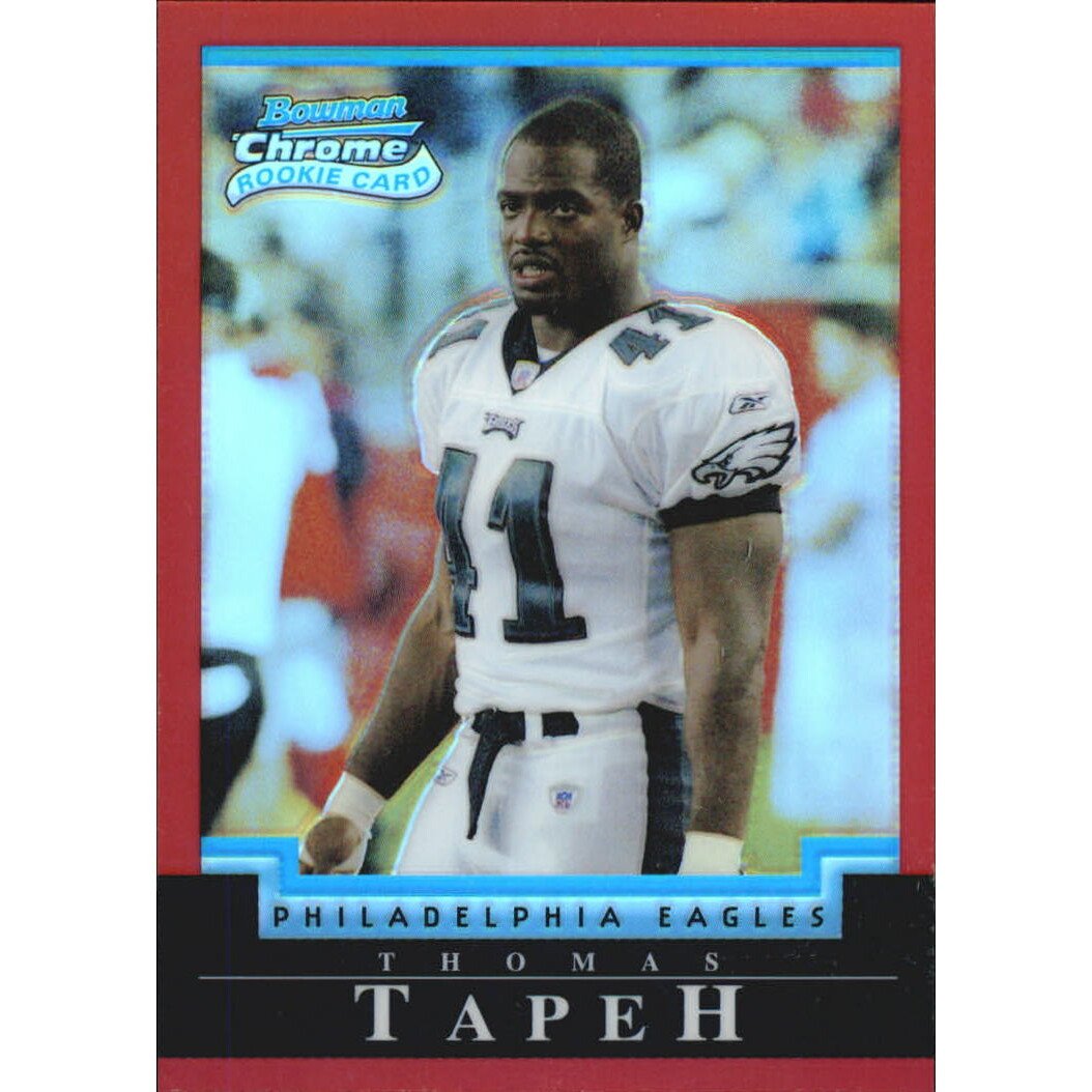 2004 Bowman Chrome Red Refractors #113 Thomas Tapeh