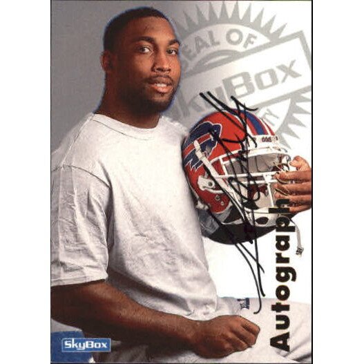 1997 SkyBox Premium Autographics #54 Antowain Smith EX/S