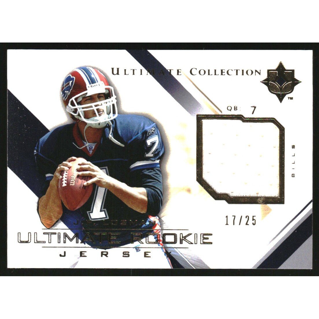 2004 Ultimate Collection Rookie Jerseys Gold #URJJP J.P. Losman