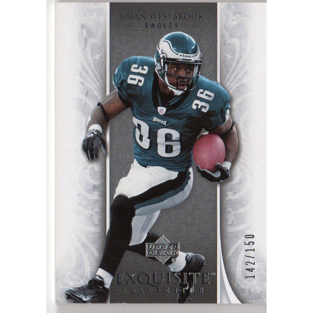 2006 Exquisite Collection #46 Brian Westbrook