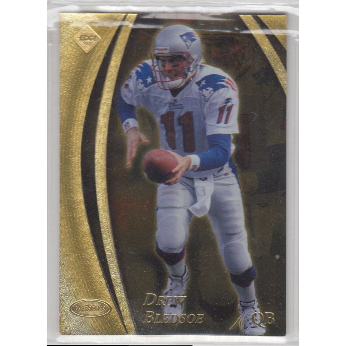 1998 Collector's Edge Masters 50-point Gold #98 Drew Bledsoe