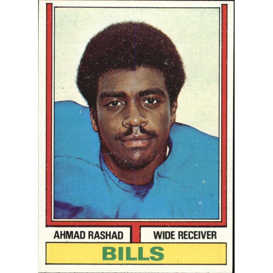 1974 Topps #105 Ahmad Rashad RC