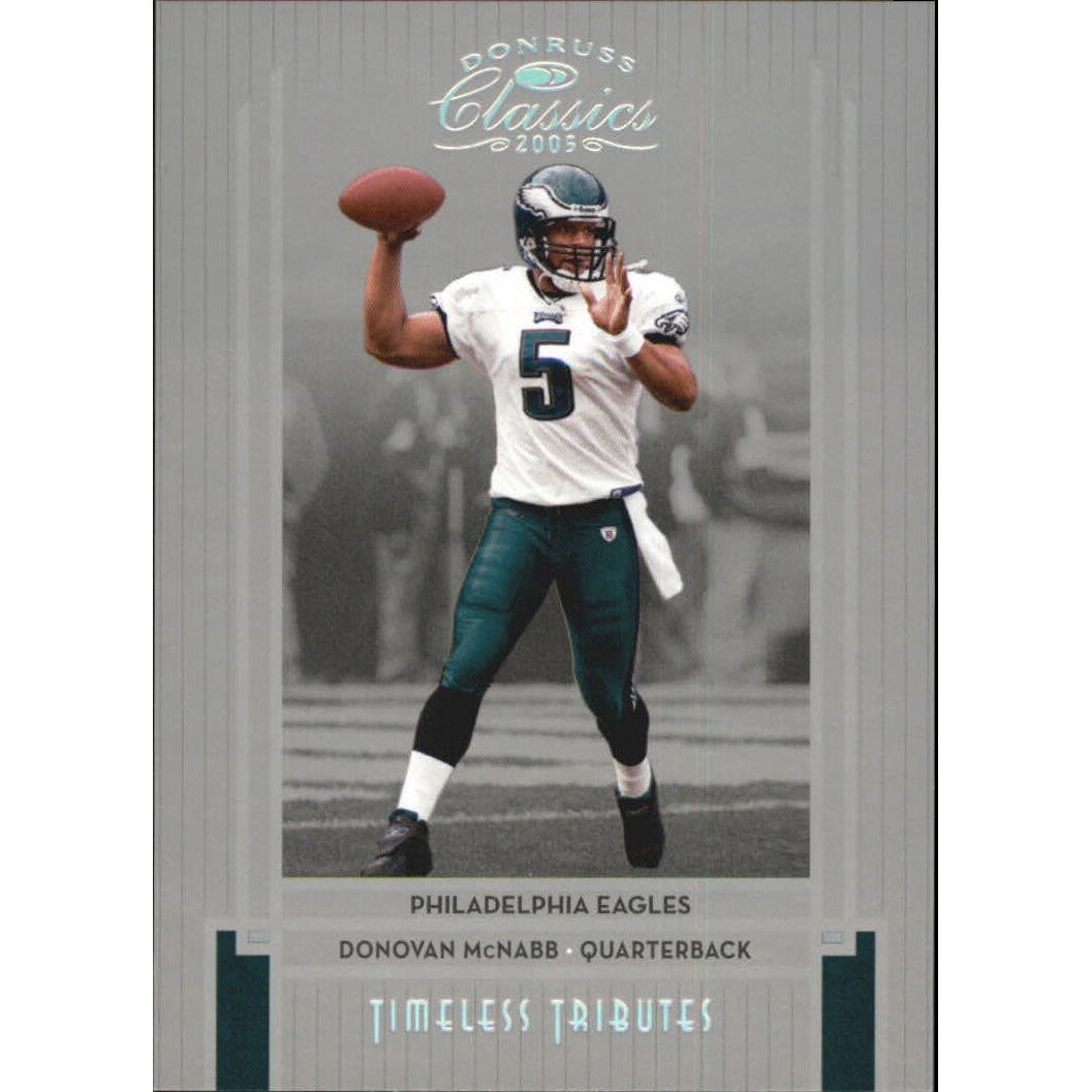 2005 Donruss Classics Timeless Tributes Silver #72 Donovan McNabb