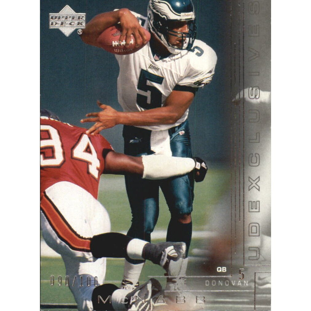 2000 Upper Deck Exclusives Silver #156 Donovan McNabb