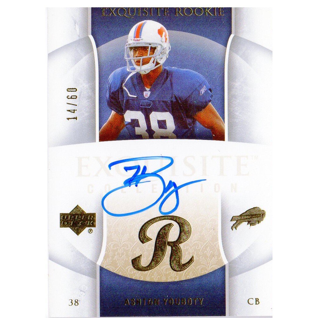 2006 Exquisite Collection Gold #64 Ashton Youboty AU
