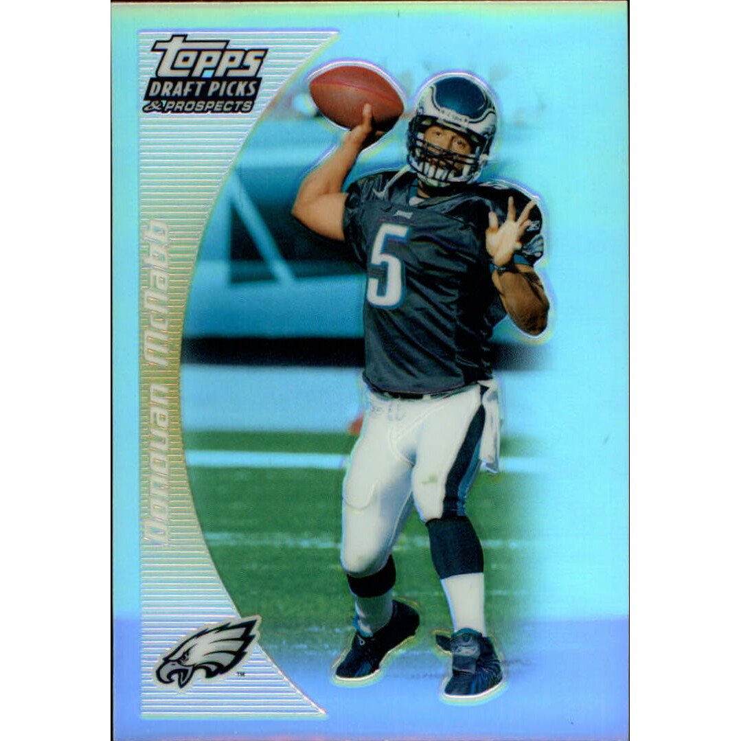 2005 Topps Draft Picks and Prospects Chrome Gold Refractors #13 Donovan McNabb