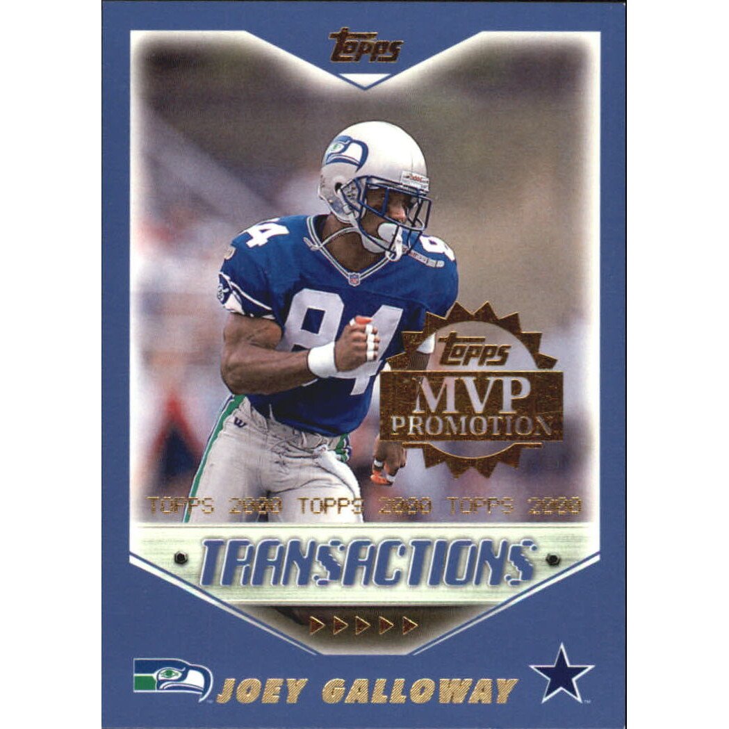 2000 Topps MVP Promotion #130 Joey Galloway