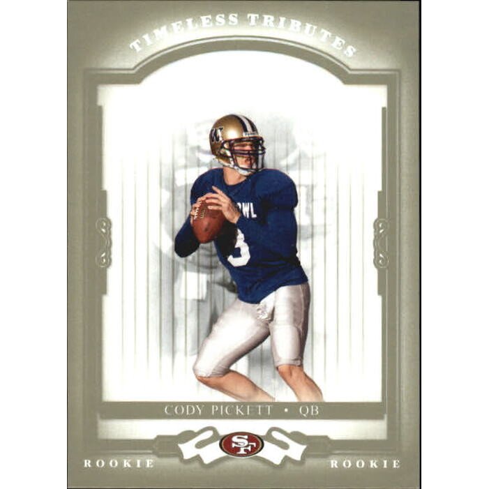 2004 Donruss Classics Timeless Tributes Green #176 Cody Pickett