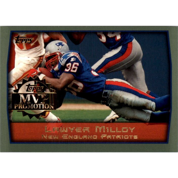 1999 Topps MVP Promotion #95 Lawyer Milloy
