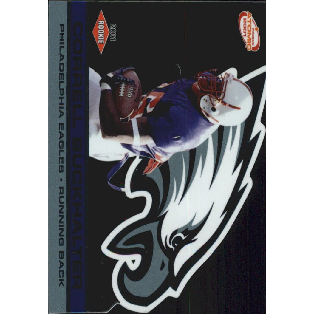 2001 Pacific Prism Atomic Blue #185 Correll Buckhalter