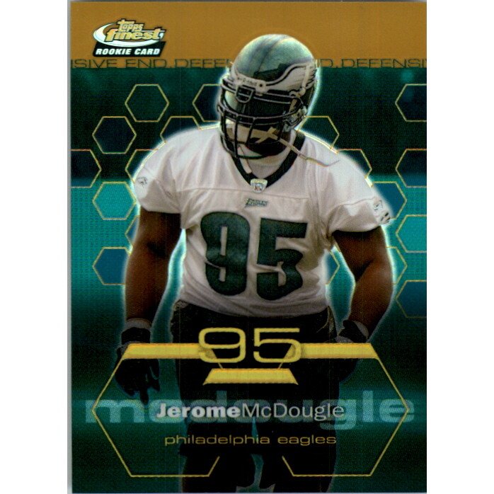 2003 Finest Gold Refractors #68 Jerome McDougle