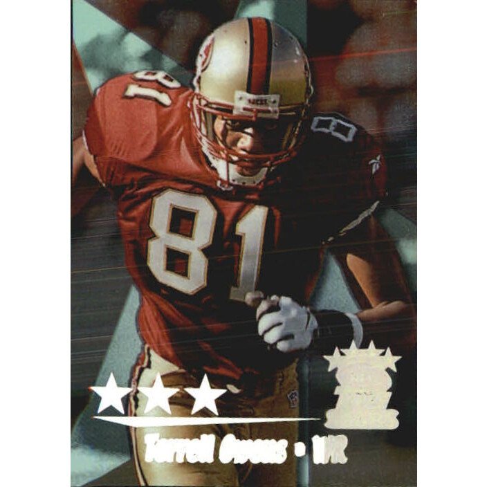1999 Topps Stars Three Star Parallel #17 Terrell Owens