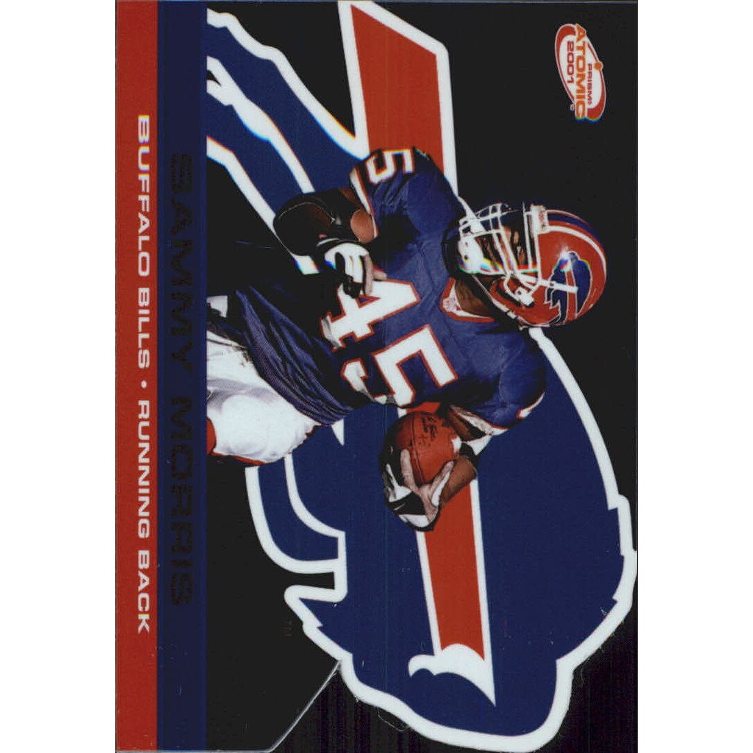 2001 Pacific Prism Atomic Blue #17 Sammy Morris