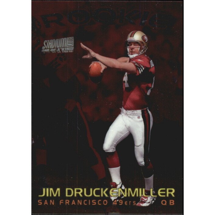 1997 Stadium Club One of a Kind #15 Jim Druckenmiller