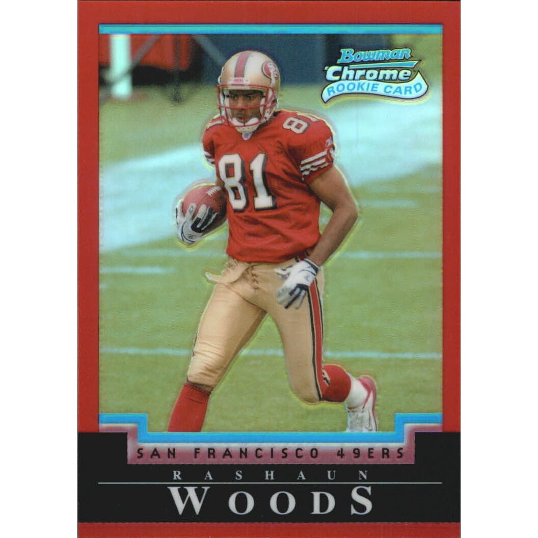 2004 Bowman Chrome Red Refractors #192 Rashaun Woods