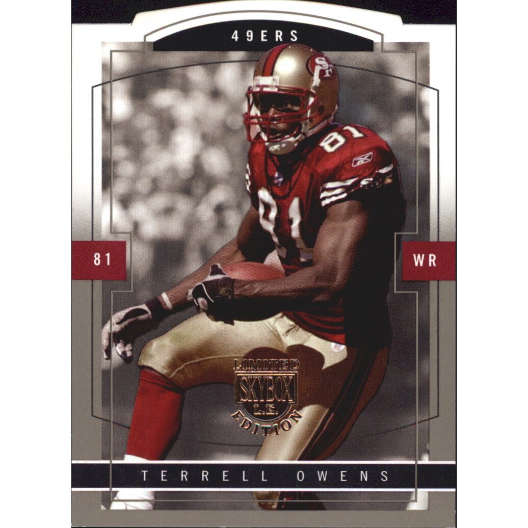 2003 SkyBox LE Artist Proofs #44 Terrell Owens