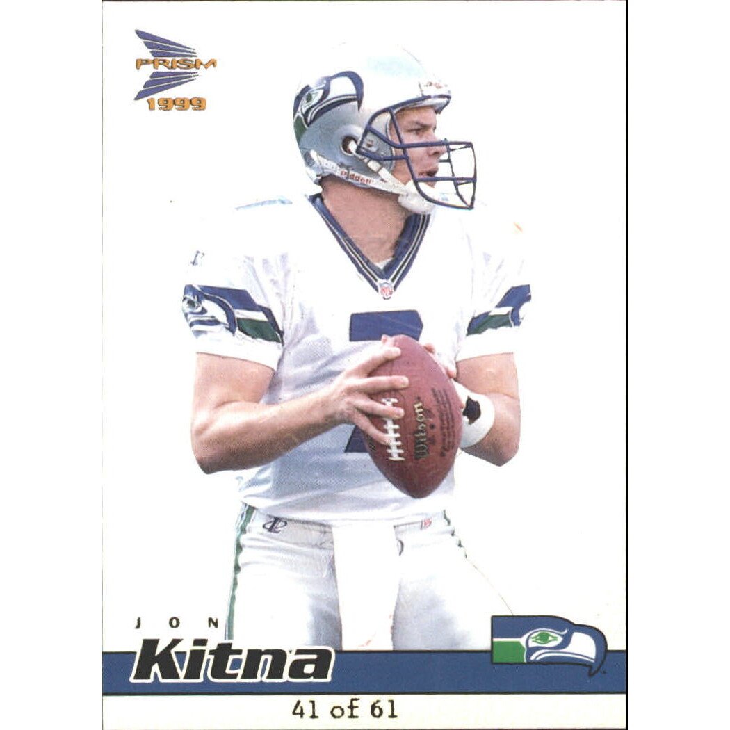 1999 Pacific Prisms Premiere Date #134 Jon Kitna
