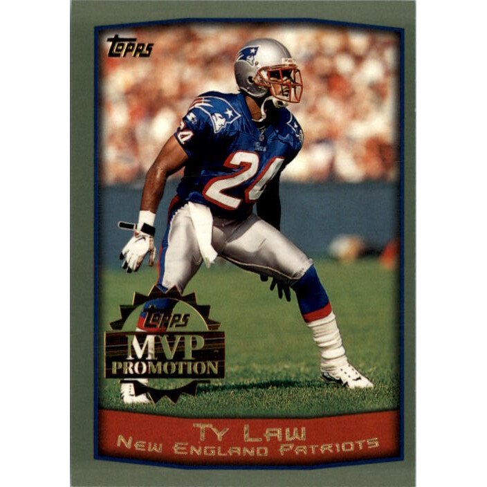 1999 Topps MVP Promotion #185 Ty Law