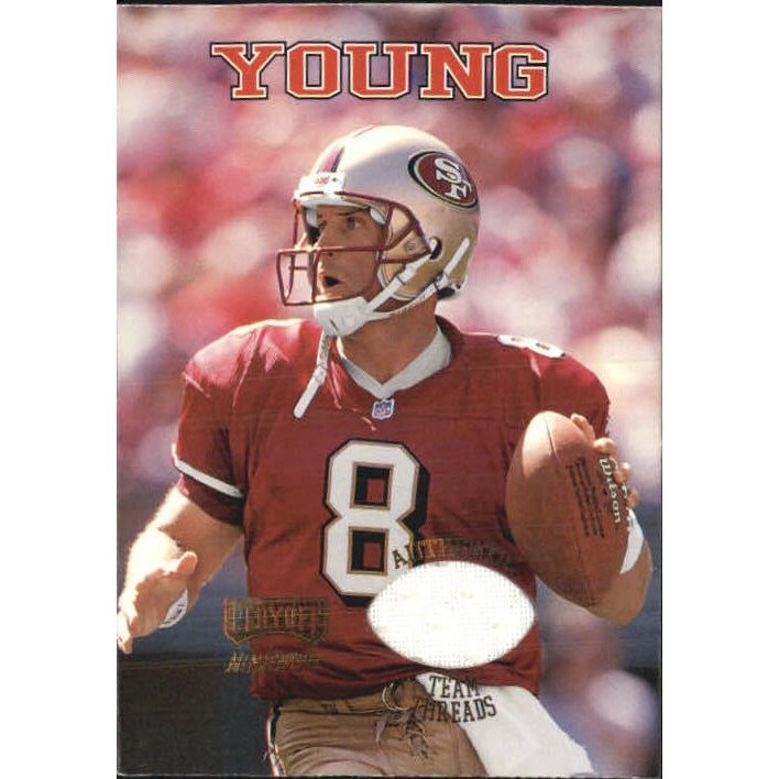 1998 Playoff Momentum Team Threads Away #19 Steve Young