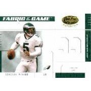 2003 Leaf Certified Materials Fabric of the Game #72DE Donovan McNabb/99