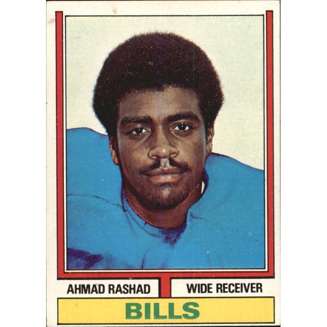 1974 Topps #105 Ahmad Rashad RC