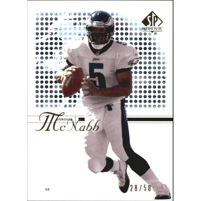 2002 SP Authentic Gold #11 Donovan McNabb