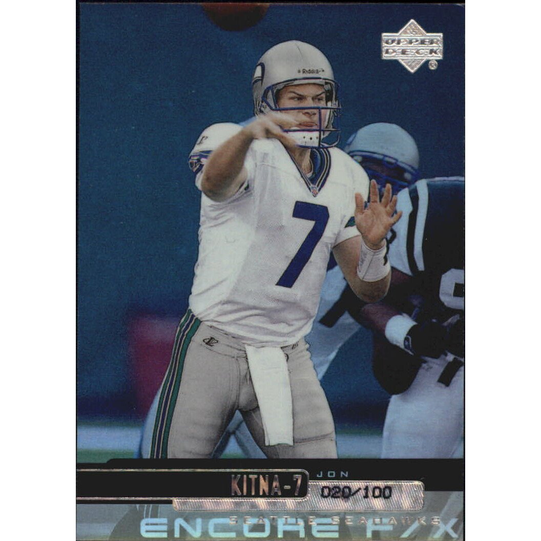 1999 Upper Deck Encore F/X #157 Jon Kitna