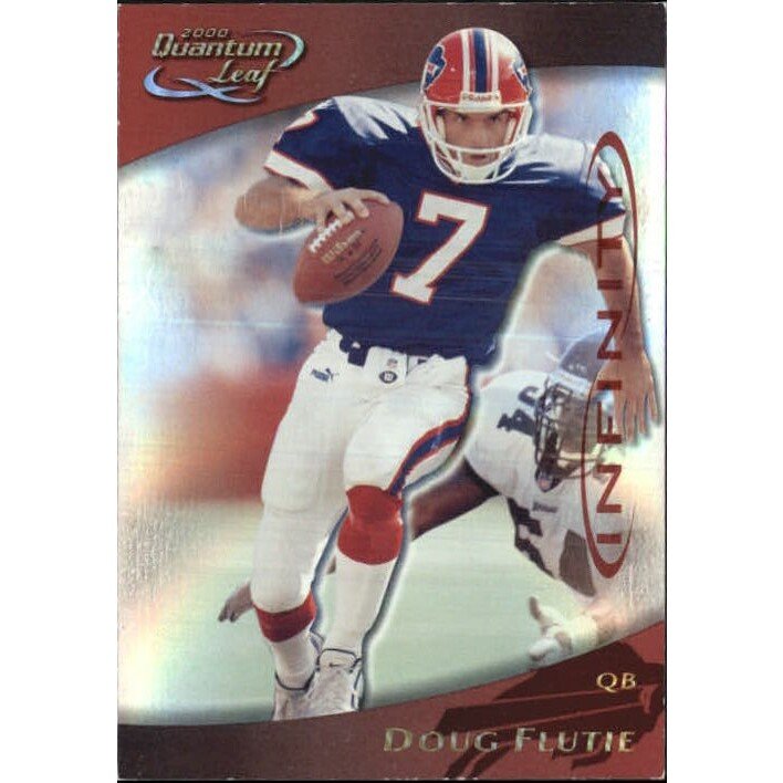 2000 Quantum Leaf Infinity Red #30 Doug Flutie