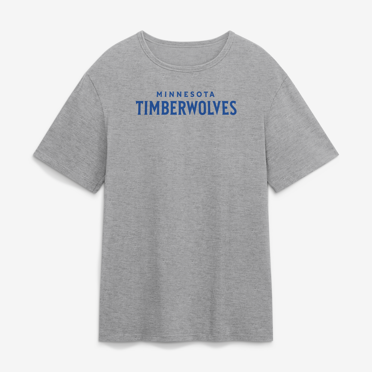Men's Gray Minnesota Timberwolves Club T-Shirt