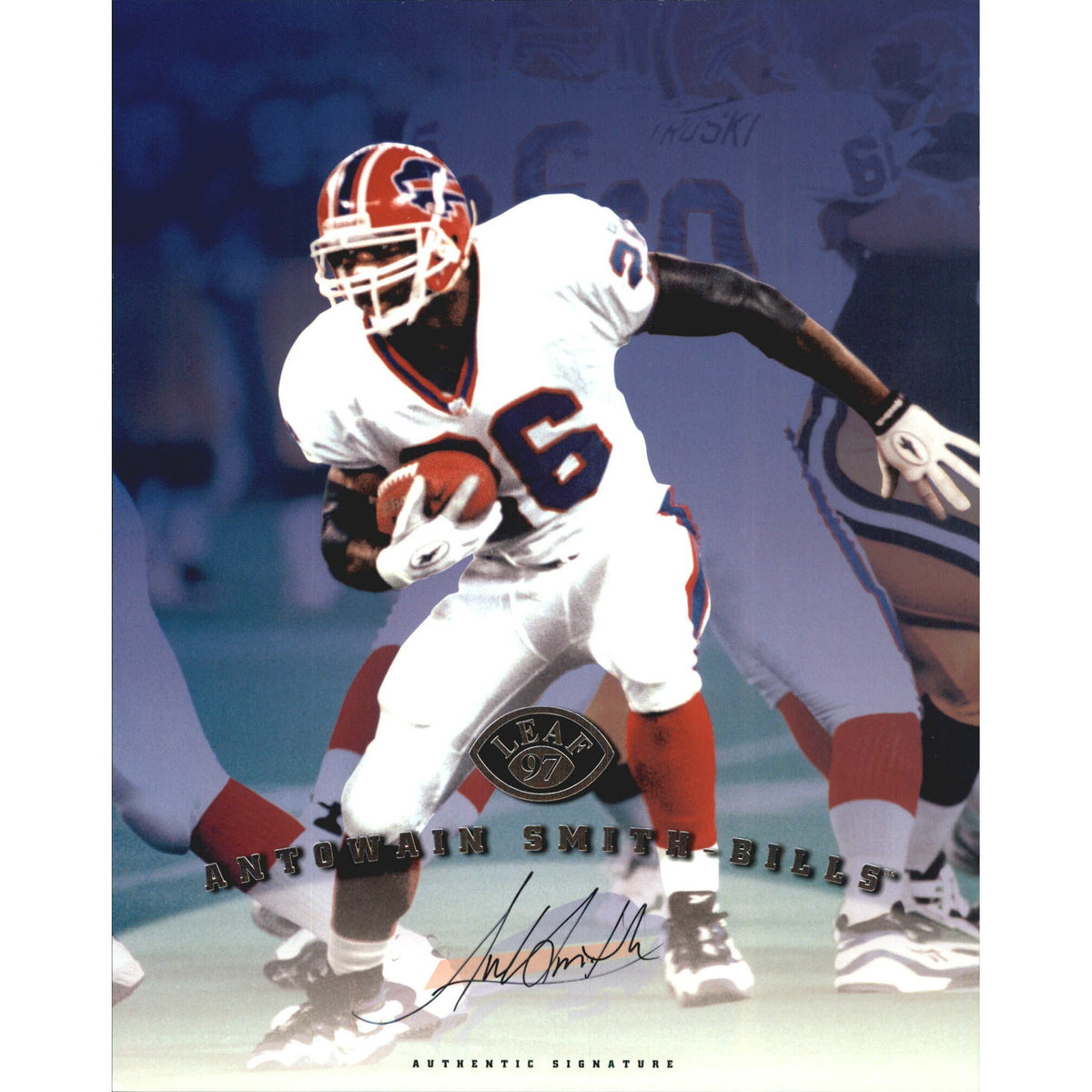 1997 Leaf Signature Autographs #98 Antowain Smith/5000*
