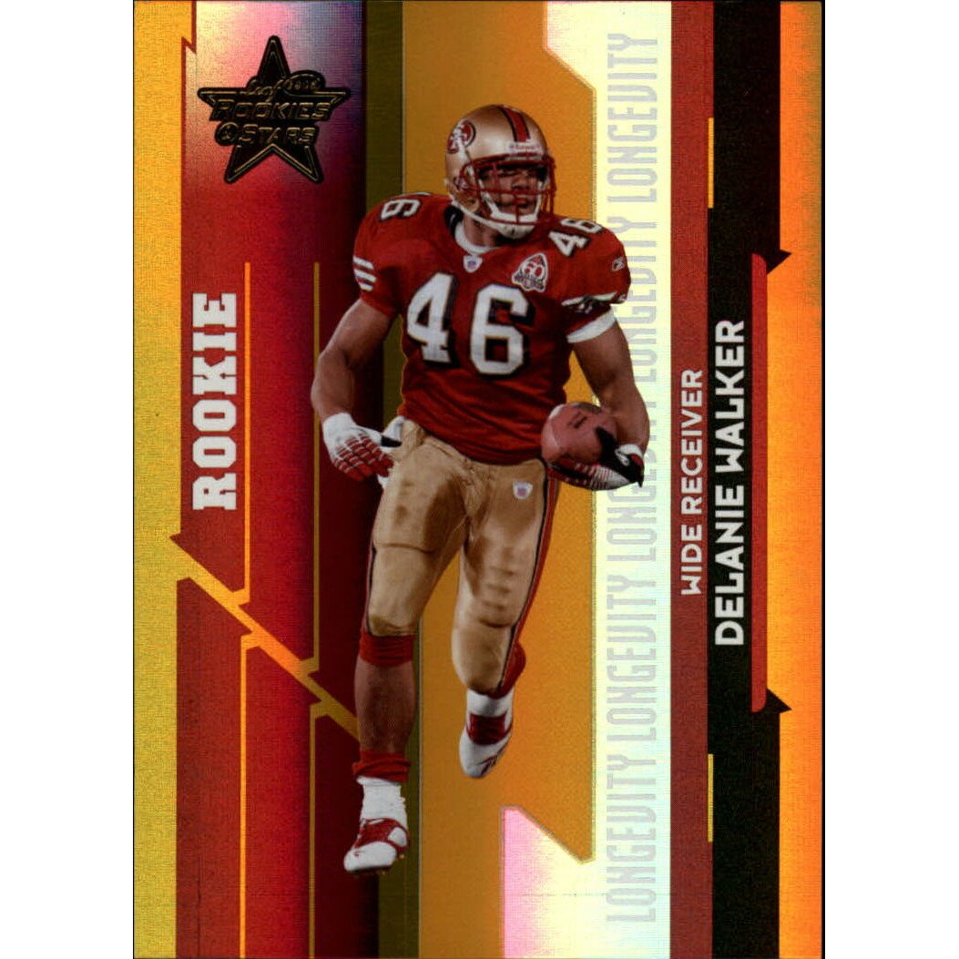 2006 Leaf Rookies and Stars Longevity Gold Parallel #231 Delanie Walker