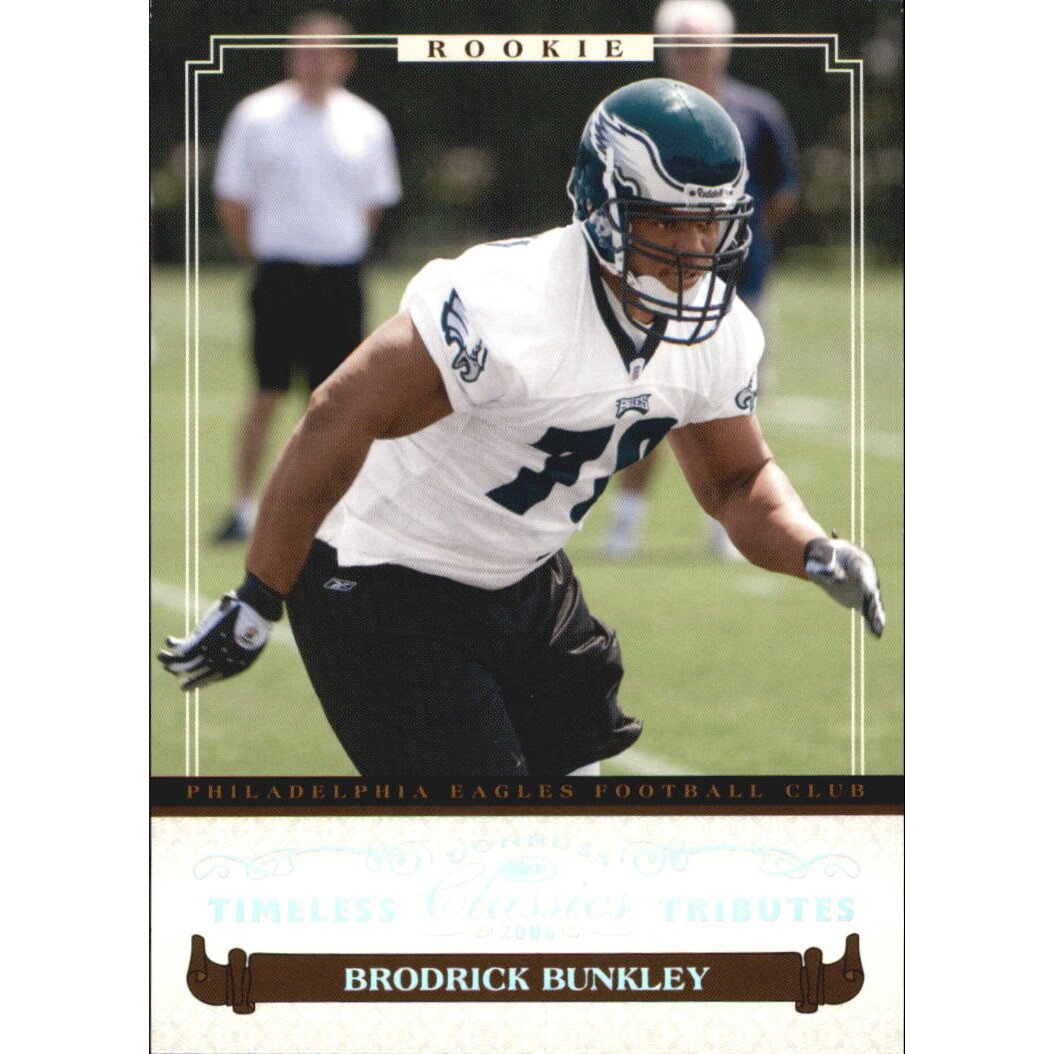 2006 Donruss Classics Timeless Tributes Silver #183 Brodrick Bunkley