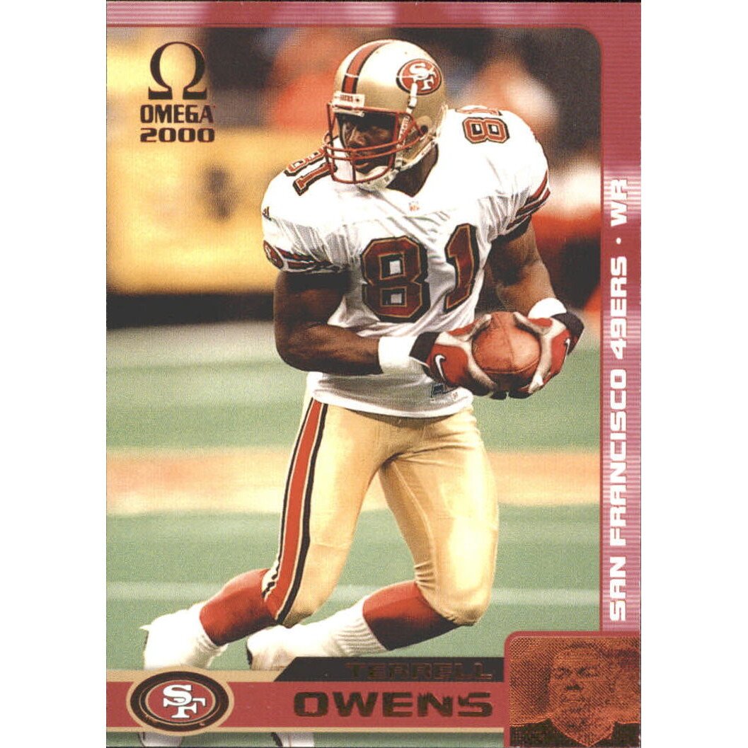 2000 Pacific Omega Copper #125 Terrell Owens