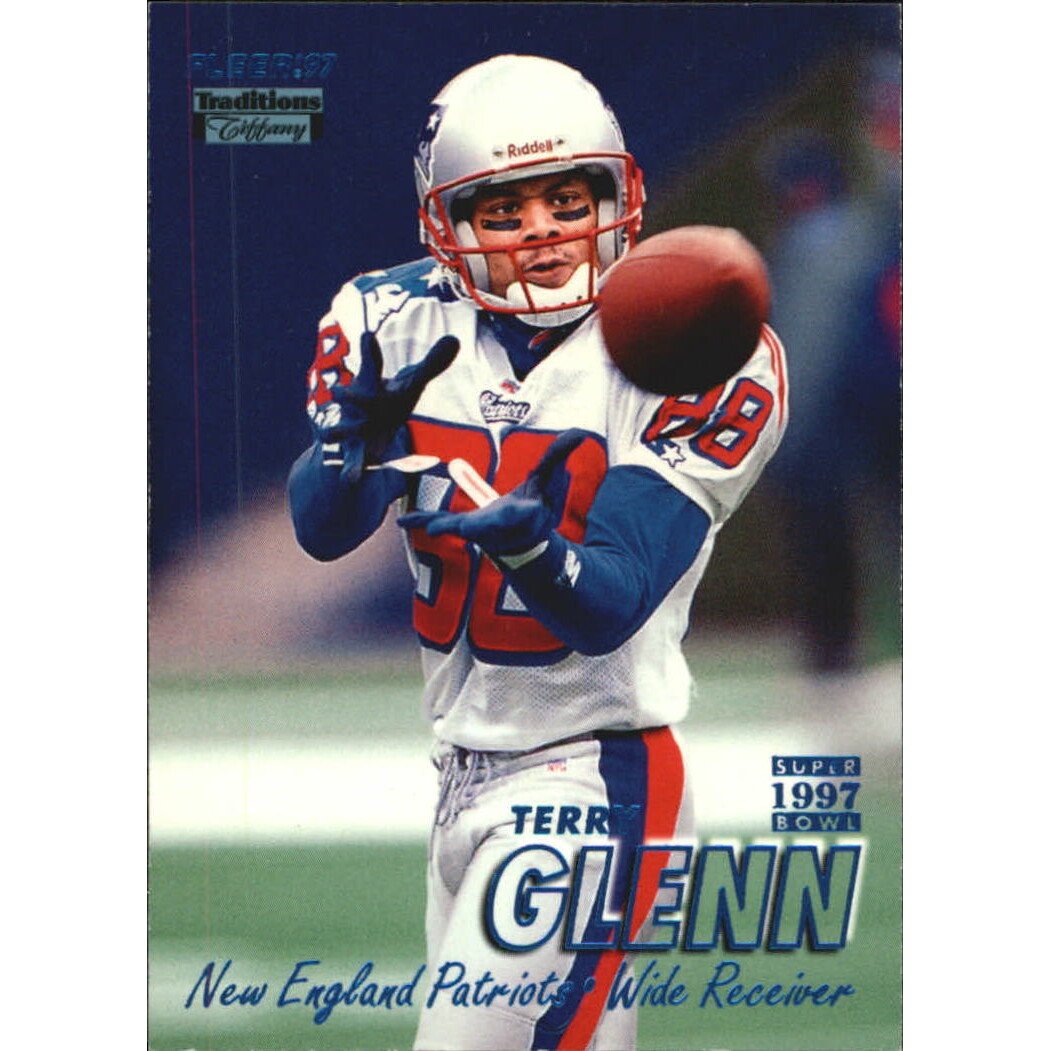 1997 Fleer Tiffany Blue #50 Terry Glenn