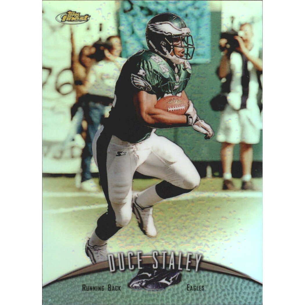 1998 Finest No-Protectors Refractors #229 Duce Staley
