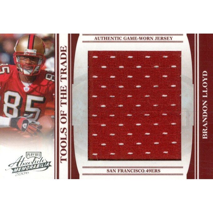 2006 Absolute Memorabilia Tools of the Trade Material Red Oversize #TOT20 Brandon Lloyd/50