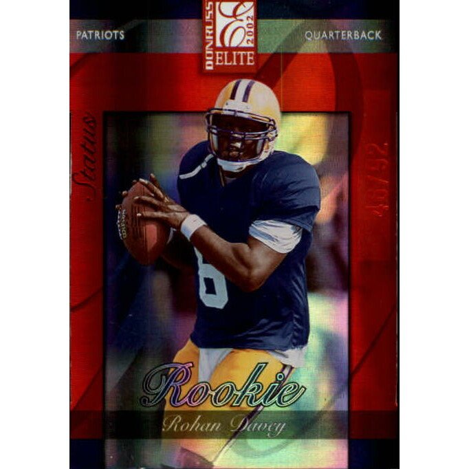 2002 Donruss Elite Status #103 Rohan Davey/92