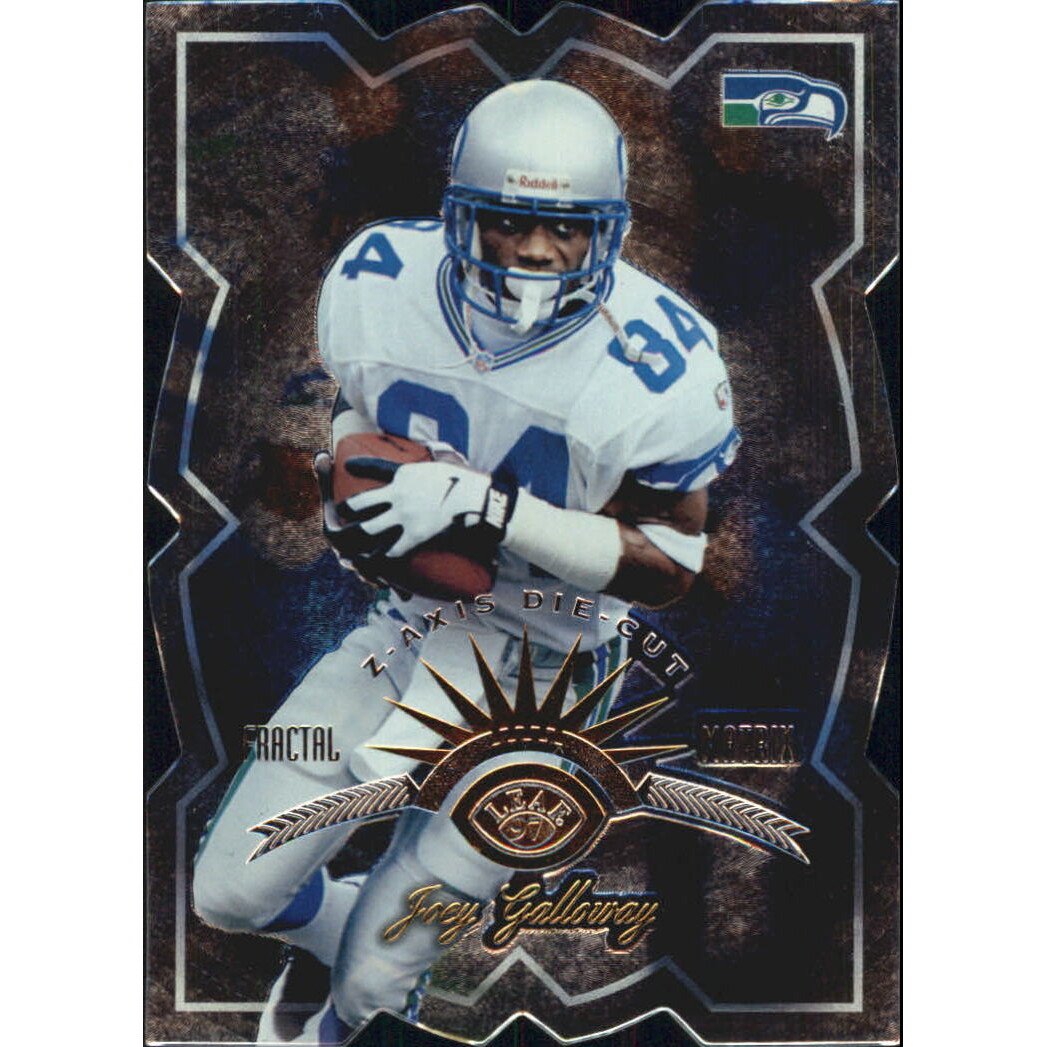 1997 Leaf Fractal Matrix Die-Cuts #130 Joey Galloway SZ