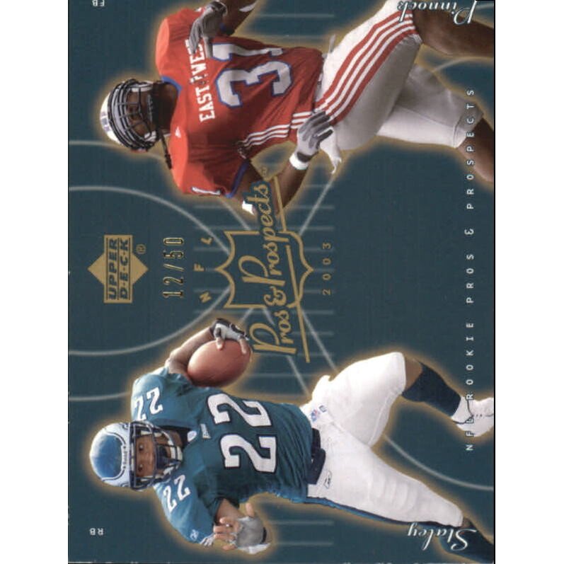 2003 Upper Deck Pros and Prospects Gold #188 Andrew Pinnock/Duce Staley