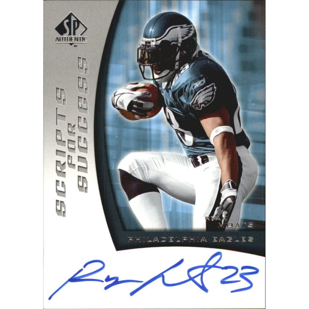 2005 SP Authentic Scripts for Success Autographs #SSRM Ryan Moats