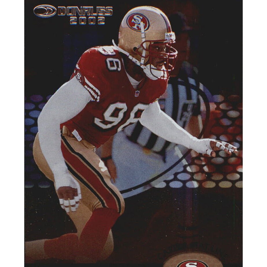 2002 Donruss Stat Line Career #162 Andre Carter/41