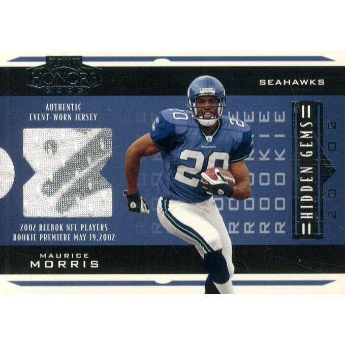 2002 Playoff Honors Rookie Hidden Gems Autographs #219 Maurice Morris